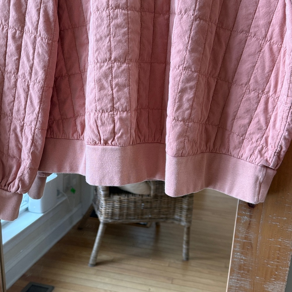 Universal Thread Cropped Quilted Pullover Sweatsh… - image 5